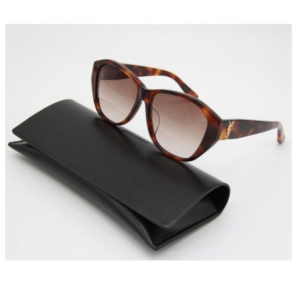 Saint Laurent Brown New SL M8/F 003 Havana Sunglasses main image 10